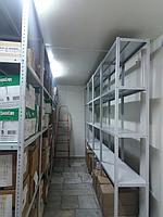 Установка стеллажей для складских помещений поликлиник города Семей  5