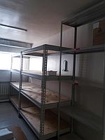 Установка стеллажей для складских помещений поликлиник города Семей 