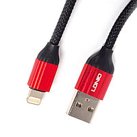 Интерфейсный кабель LDNIO Lightning LS431 2.4A TPE Алюминий 1м Чёрный 39857 Интерфейсный кабель LDNIO Lightning LS431 2.4A TPE Алюминий 1м Чёрный