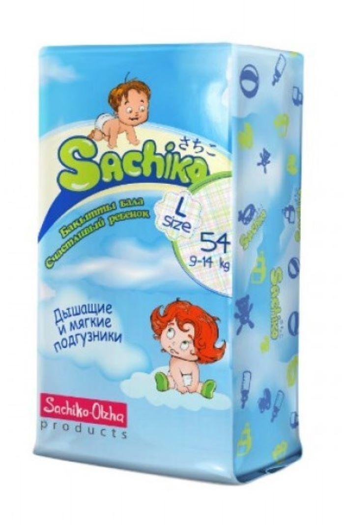 Подгузники Sachiko L 9-14 кг (54 шт)