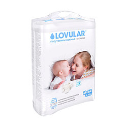 Подгузники детские LOVULAR HOT WIND Размер M (вес 5-10 кг) 64 шт