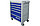 Тележка инструментальная 6-ти полочная (серая с синими ящиками) ТТ6GB-R, фото 2