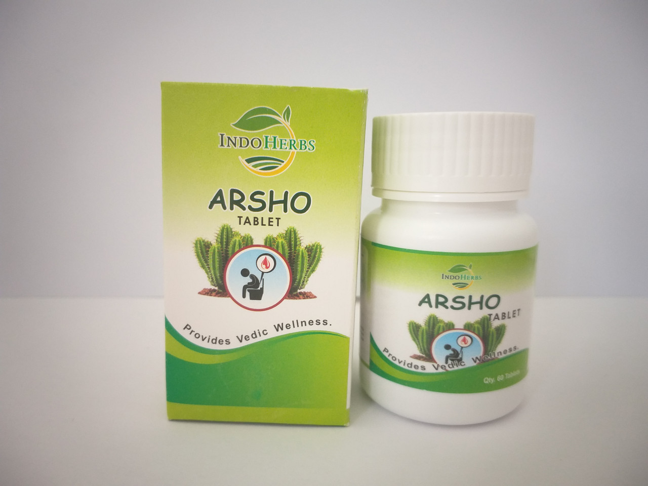 Аршо, 60 таб, лечение геморроя, Arsho IndoHerbs