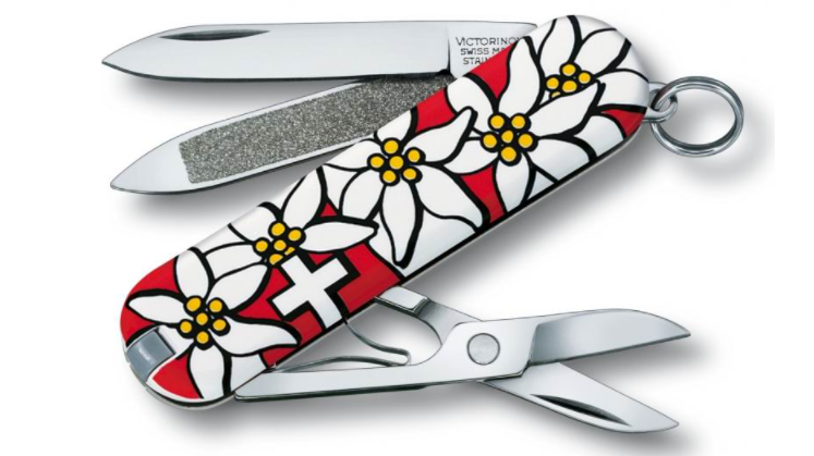 Нож VICTORINOX  CLASSIC FLOWER