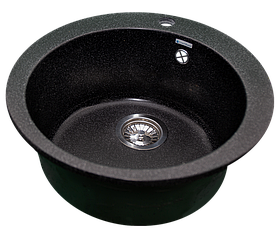 Кухонная мойка GranAlliance G-11,черный