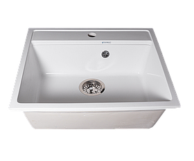 Кухонная мойка GranAlliance G-21,молочный