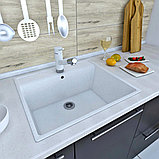 Кухонная мойка GranAlliance G-21,черный, фото 4