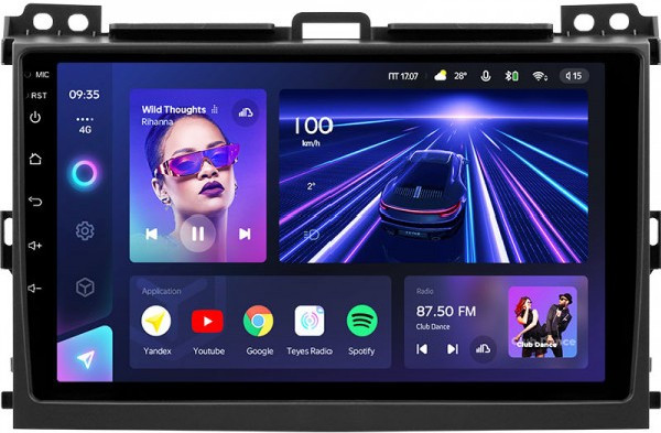 Teyes.kz  CC3 Toyota Land Cruiser Prado 3 J120 2004-2011 4/64