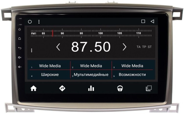 Teyes.kz CC3 Toyota Land Cruiser 105 GX 2002-2007 6/128