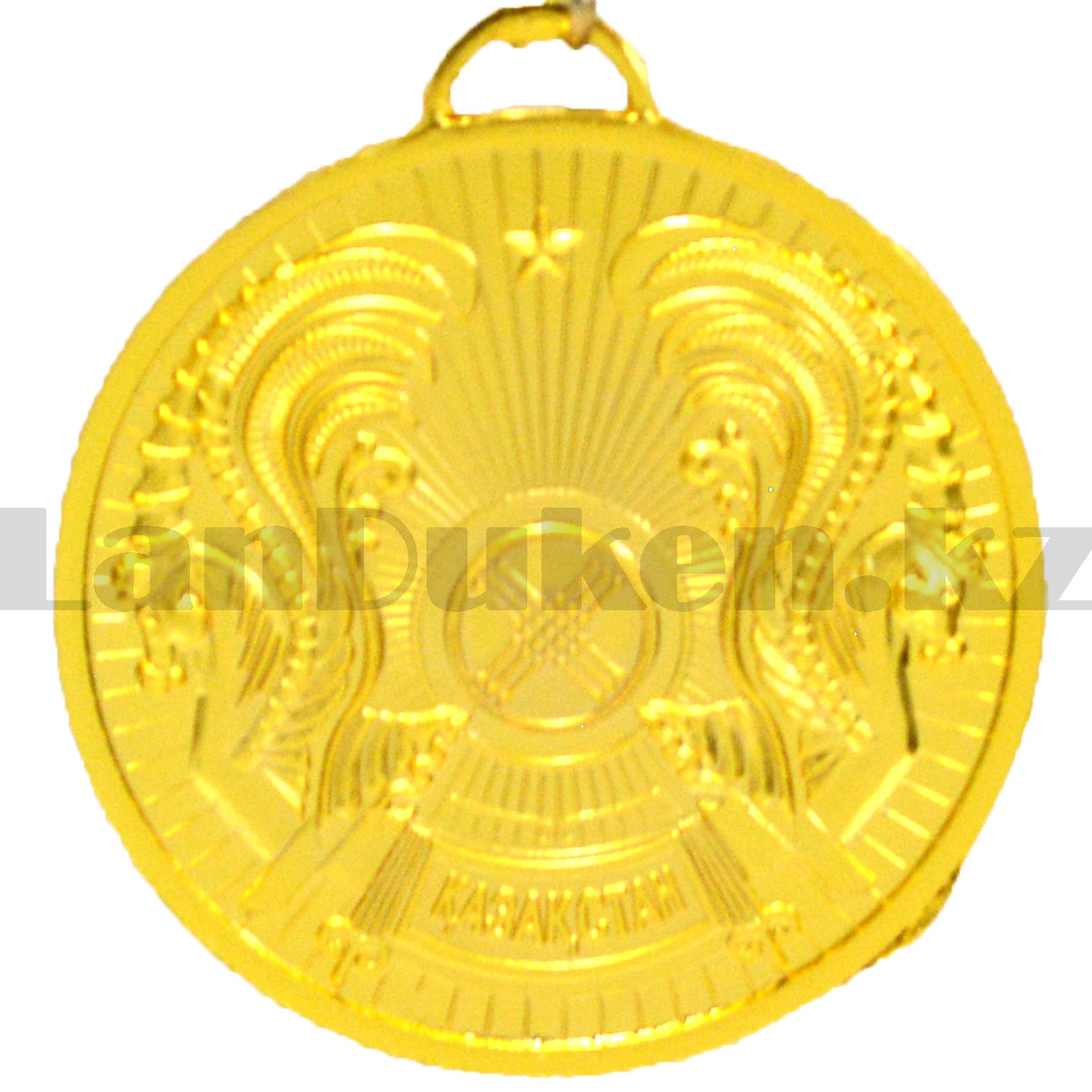 Медаль рельефная "Казахстан" первое место (золото) - фото 3 - id-p98685491
