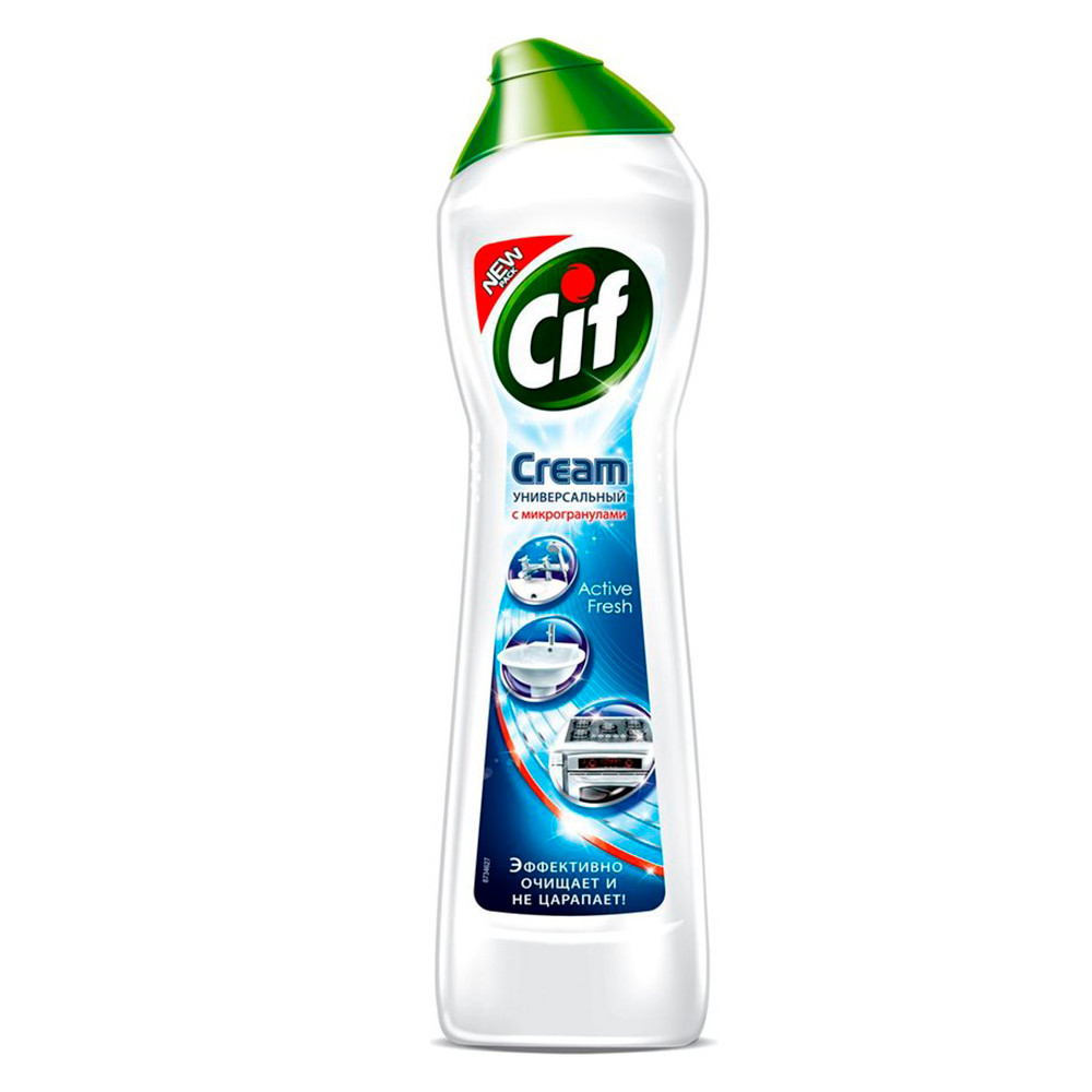 Универсальный чистящий крем CIF Active Fresh Cream 500 ml