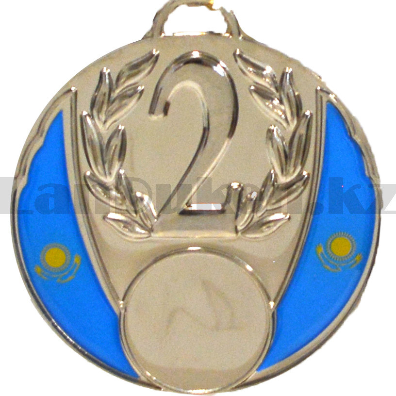 Медаль рельефная "Казахстан" второе место (серебро) - фото 3 - id-p98685753