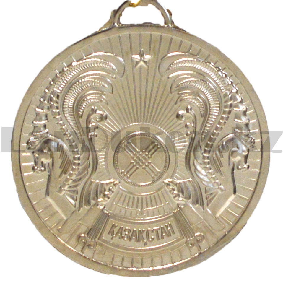 Медаль рельефная "Казахстан" второе место (серебро) - фото 4 - id-p98685753