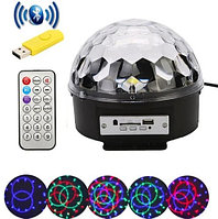 Қашықтан басқару пульті және Bluetooth бар CRYSTAL MAGIC BALL LIGHT жарықдиодты дискотека жүйесі