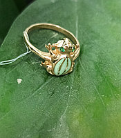 Кольцо "Лягушка" 16,5 размер
