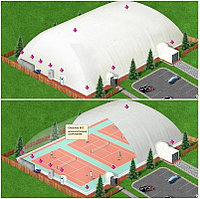 Крытый теннисный корт