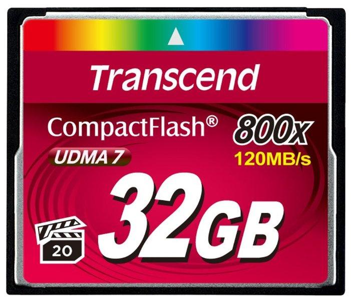 Карта памяти Transcend TS32GCF800 Compact Flash 32GB
