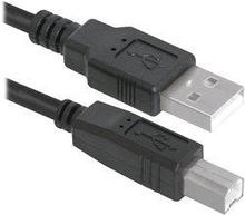 Кабель DEFENDER USB04-10 USB2.0 AM-BM  3.0м (ДЛЯ ПРИНТЕРА)