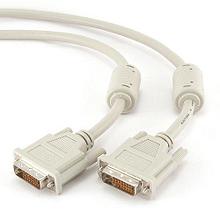 Кабель DVI-D dual link Cablexpert CC-DVI2-10  25M/25M  3.0м  экран  феррит.кольца  пакет