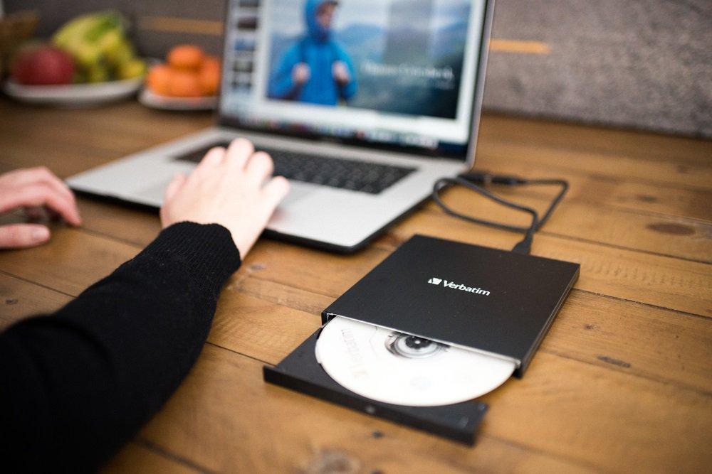 Привод оптический Verbatim Usb-C 3 2 черный