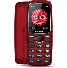 Мобильный телефон Texet TM-B307 красный