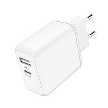 Зарядное устройство сетевое Olmio Type-C+USB PowerDelivery 3A белый