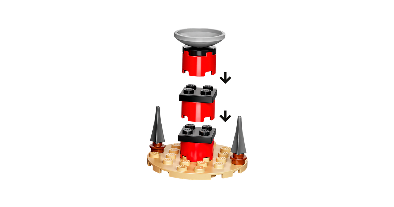 70688 Lego Ninjago Обучение кружитцу ниндзя Кая, Лего Ниндзяго - фото 5 - id-p98699011