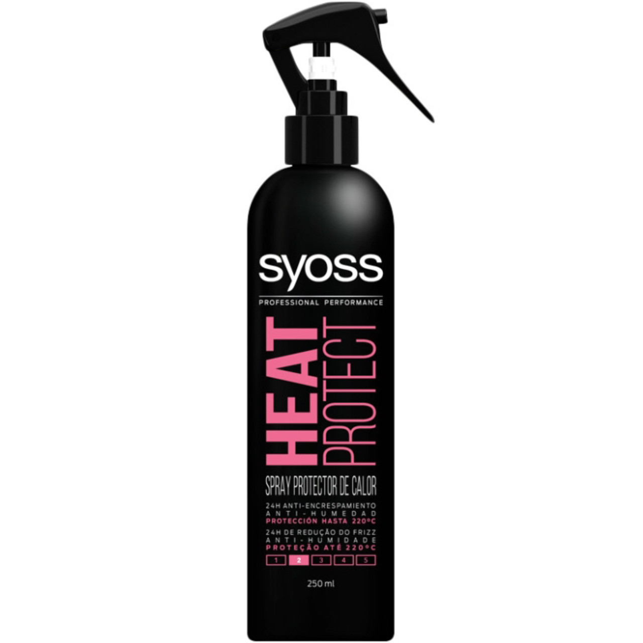 Термозащитный спрей для волос Syoss Heat protect, 250мл
