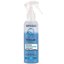 Двухфазный мицелярный кондиционер для сухих волос Sessio Professional Hair Micellar System, 200мл