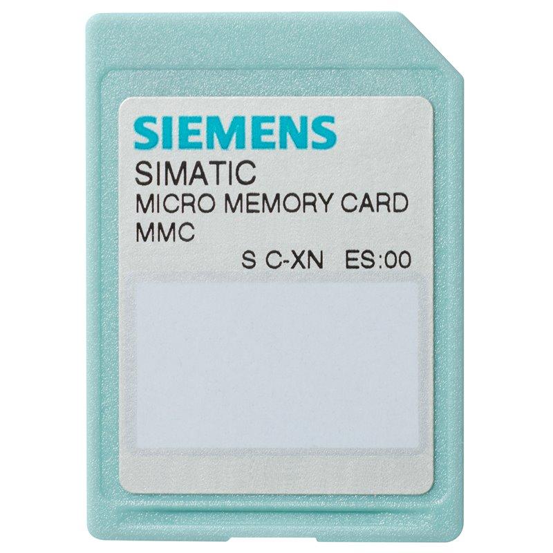 SIMATIC S7, Микрокарта памяти MMC для S7-300/C7/ET 200, 3.3 В NFLASH, 4 МБайта, Siemens 6ES7953-8LM32-0AA0