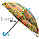 Зонт детский Тачки трость 68 сантиметров синий 01, фото 2
