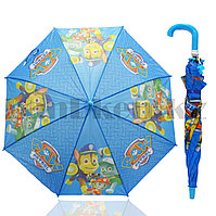 Зонт детский Щенячий Патруль трость 68 сантиметров синий 03