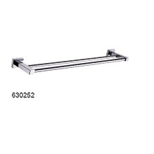 Вешалка для полотенца, двойная,60см 630252 Хром