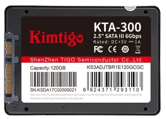 Твердотельный накопитель SSD 480 Gb Kimtigo KTA-300-480G