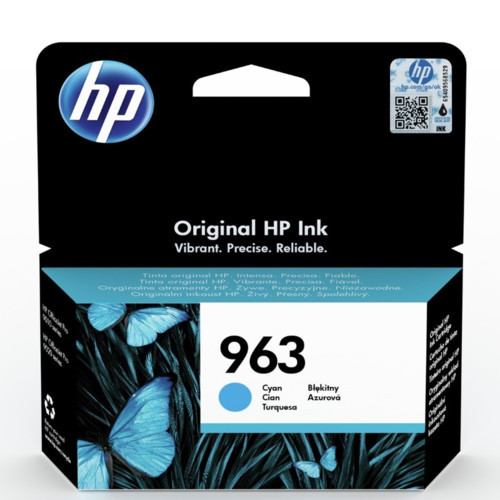 Картридж HP 963 струйный голубой (700 стр) (3JA23AE)