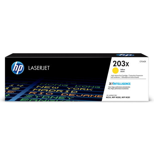 Картридж HP CF542X (№203X) Yellow