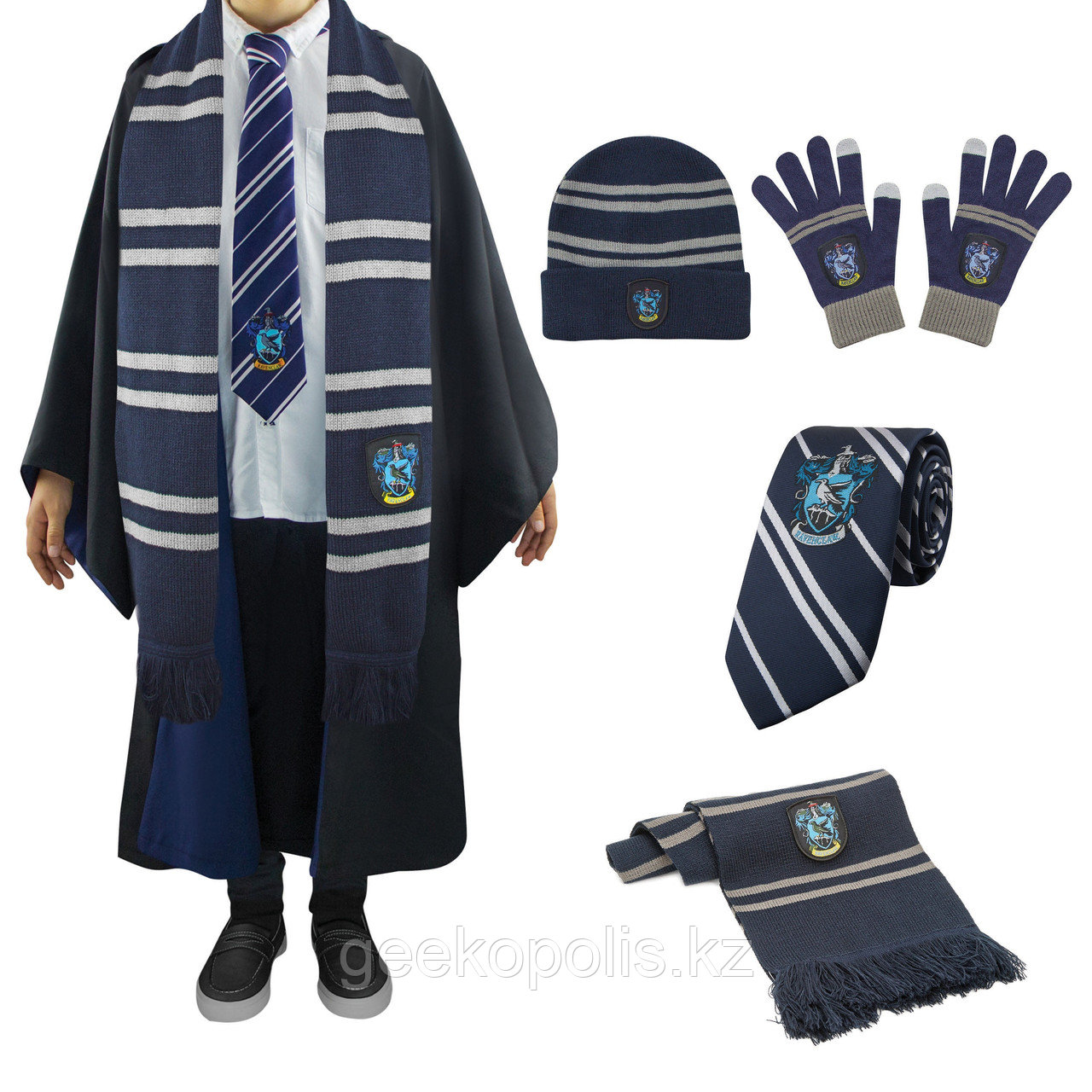 Униформа ученика факультета "Когтевран" | Полный набор из вселенной "Гарри Поттер"