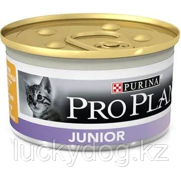 Pro Plan Консервы для котят с курицей, Junior Chicken, 85 гр