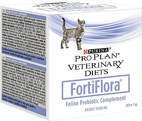 Pro Plan Veterinary Diets Пробиотическая добавка Feline FortiFlora® ДЛЯ КОШЕК 30пак по 1г