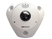 Hikvision DS-2CD6365G0-IVS(1.27mm) IP-камера 6 Мп fisheye с ИК-подсветкой до 15 м
