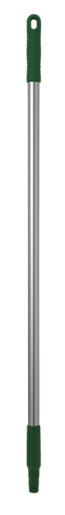 Ручка эргономичная алюминиевая, Ø25 мм, 1050 мм, зеленый цвет - фото 1 - id-p98714590
