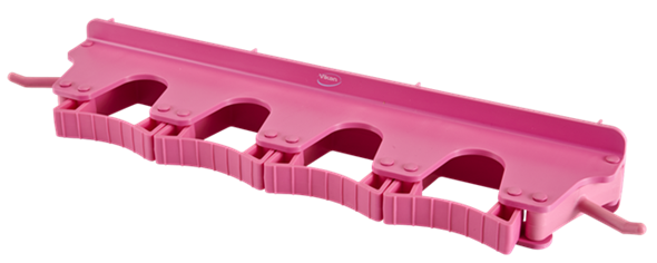 Настенное крепление для 4-6 предметов, 395 мм, розовый цвет
