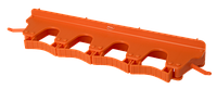 Настенное крепление для 4-6 предметов, 395 мм, оранжевый цвет