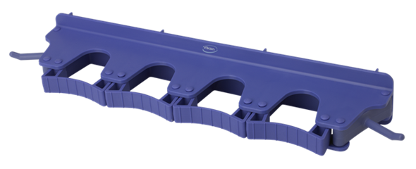 Настенное крепление для 4-6 предметов, 395 мм, фиолетовый цвет - фото 1 - id-p98714622