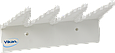 Настенный держатель для инвентаря, 240 мм, белый цвет, фото 2