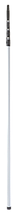 Телескопическая ручка из стекловолокна, 1880 - 6000 мм, Ø34 мм, серый цвет
