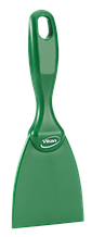 Скребок ручной из полипропилена, 75 мм, зеленый цвет