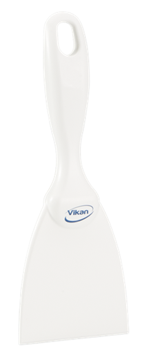 Скребок ручной из полипропилена, 75 мм, белый цвет, фото 1