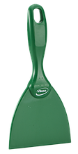 Скребок ручной из полипропилена, 102 мм, зеленый цвет