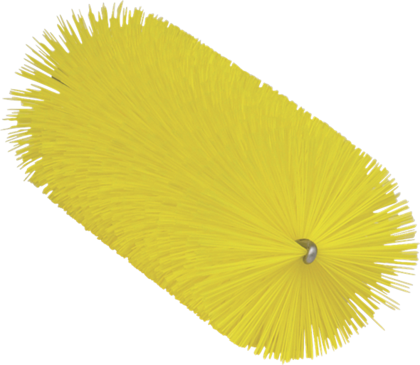Ерш, используемый с гибкими ручками, Ø60 мм, 200 мм, средний ворс, желтый цвет, фото 1